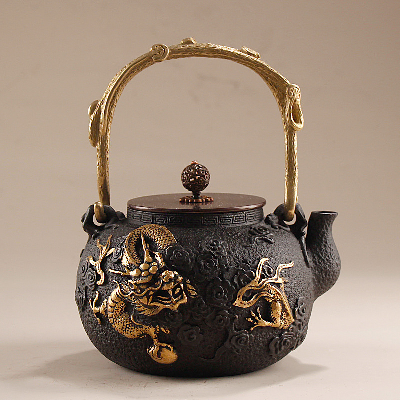 Cast Iron Tetsubin - Чугунный чайник/чайник для гунфу-чаи объемом 1,2
