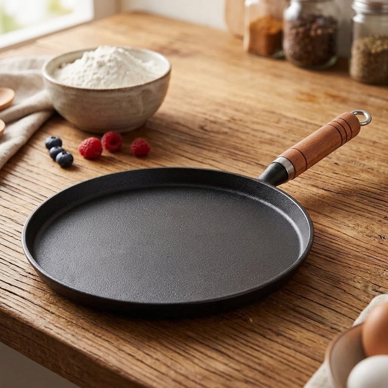 Cast Iron Tetsubin - Чугунная сковорода 20/23/26 см без покрытия,
