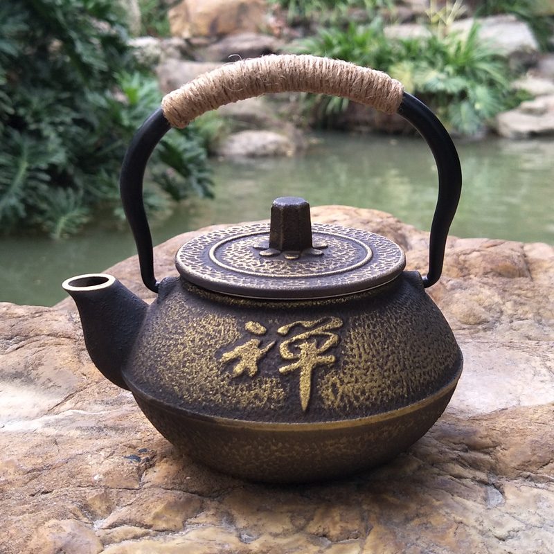 Cast Iron Tetsubin - Чугунный чайник, японский чайник Tetsubin, инструмент