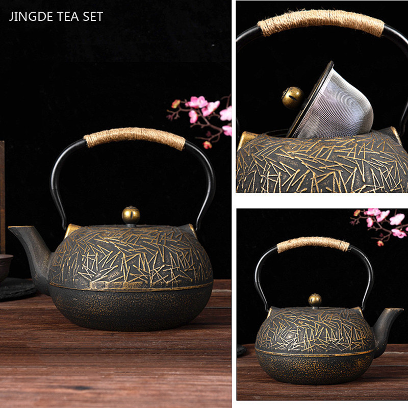 Чугунный чайник под заказ 900  – обзор и цена Cast Iron Tetsubin